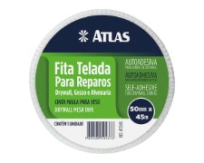FITA TELADA REPAROS P/DRYWALL/GESSO/ALVENARIA 50MMX45MTS