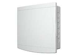 QUADRO DISJUNTORES EMBUTIR 18/24 COM BARRAMENTO (N/T) BRANCO