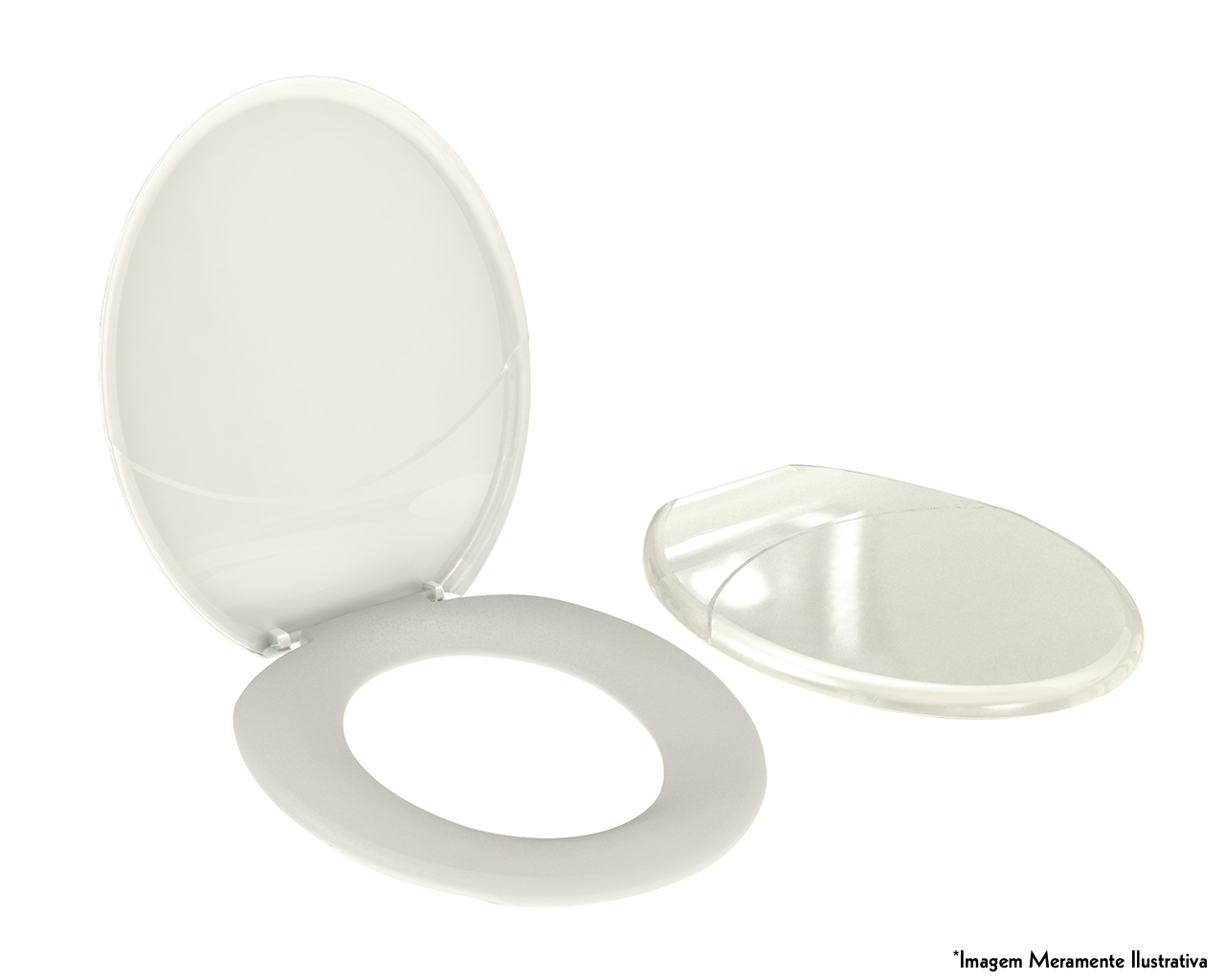 ASSENTO SANITÁRIO MAX BEGE
