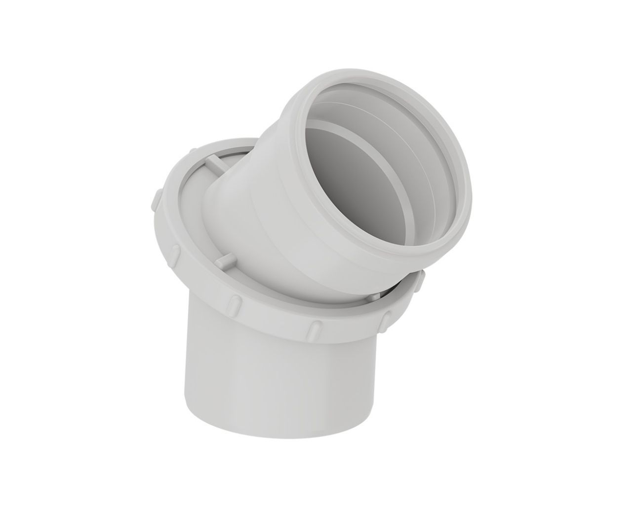 CURVAR ESGOTO PRIMÁRIO 45° 100MM