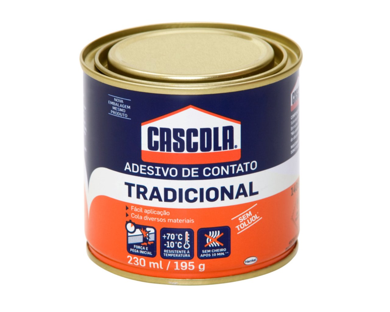 COLA CASCOLA TRADICIONAL 195G SEM TOLUOL