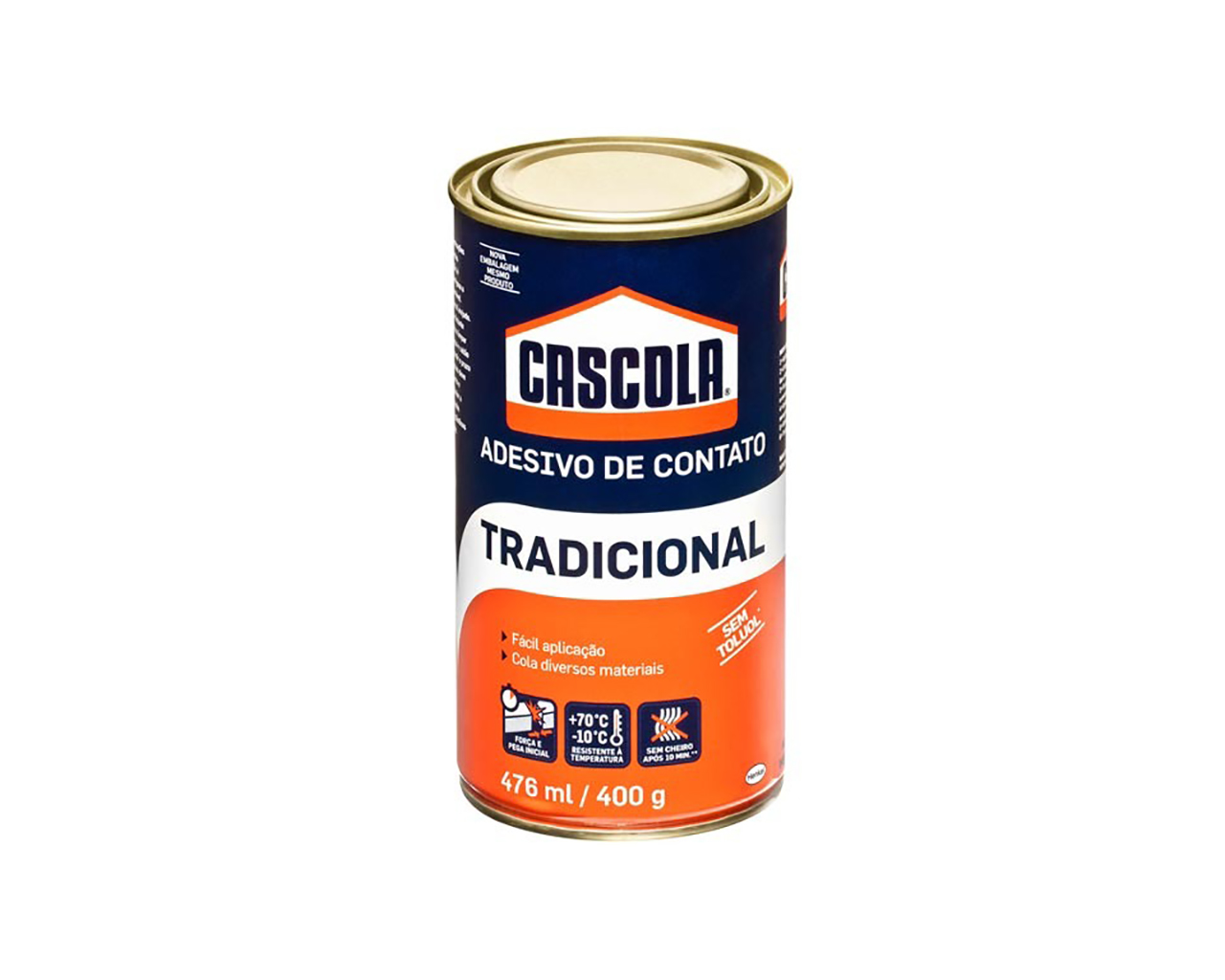 COLA CASCOLA TRADICIONAL 400G SEM TOLUOL