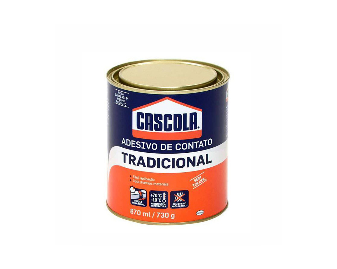 COLA CASCOLA TRADICIONAL 730G SEM TOLUOL