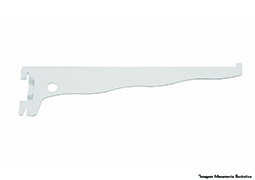 SUPORTE TRILHO BRANCO 40CM