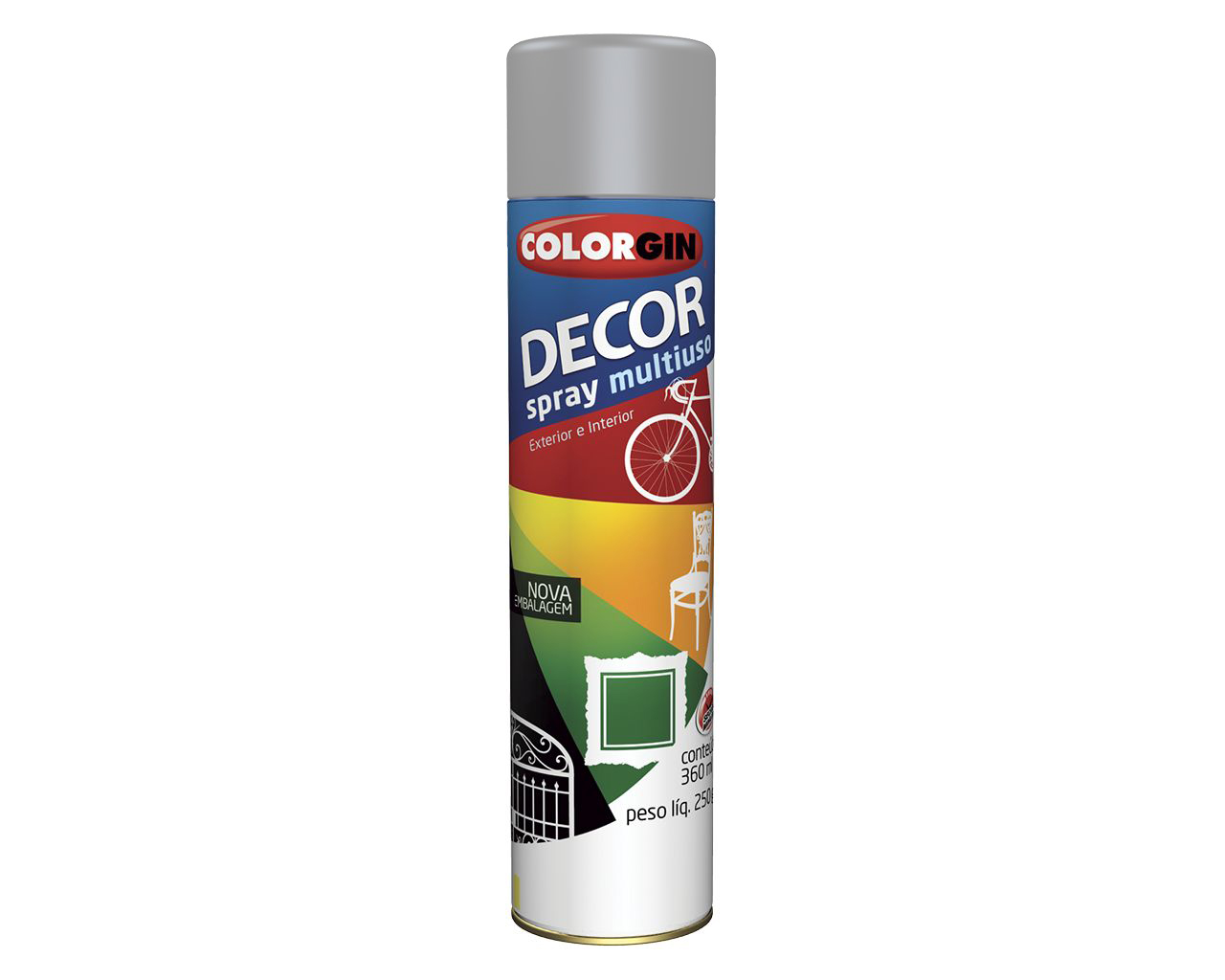 TINTA SPRAY DECOR CINZA