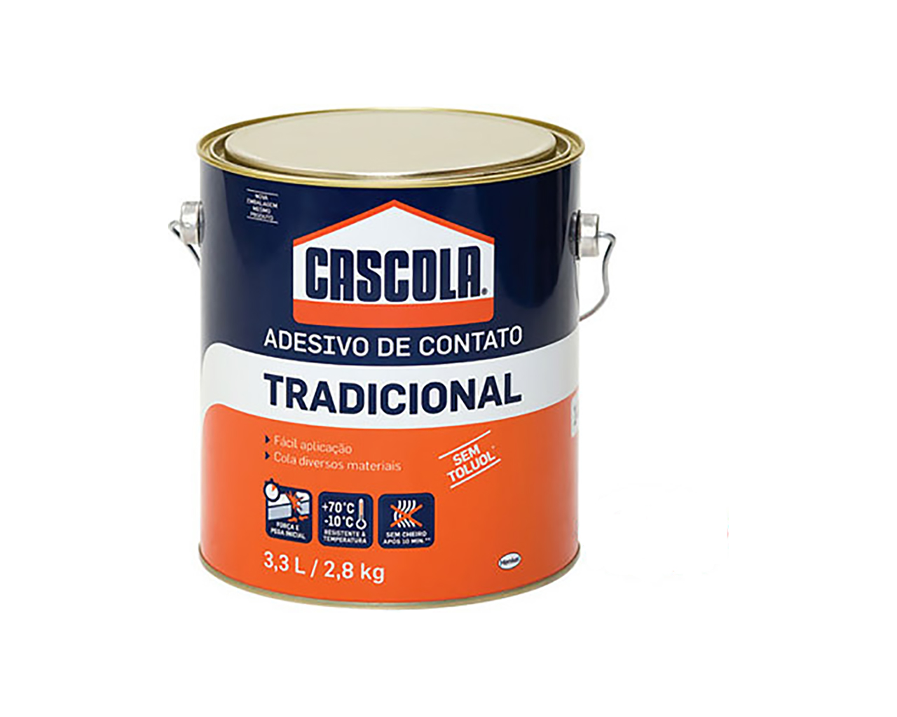 COLA CASCOLA TRADICIONAL 2,8KG GL SEM TOLUOL