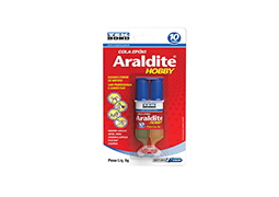 ADESIVO ARALDITE HOBBY SERINGA 6G 10MIN BLISTER