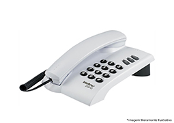 TELEFONE DE MESA PLENO CINZA ÁRTICO