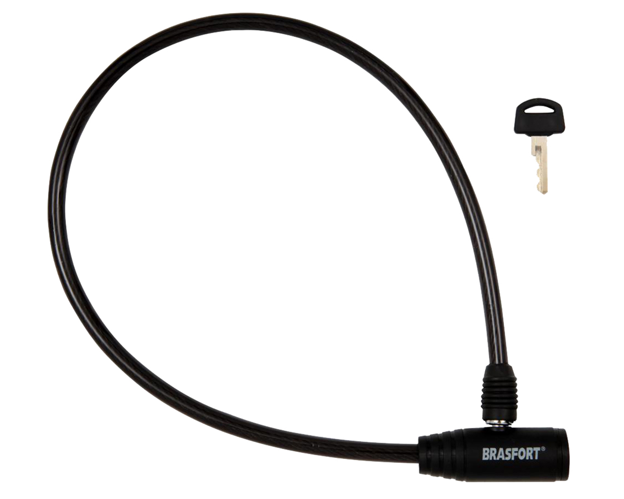 CADEADO PARA BICICLETA COM CHAVE 8MMx60CM BLISTER