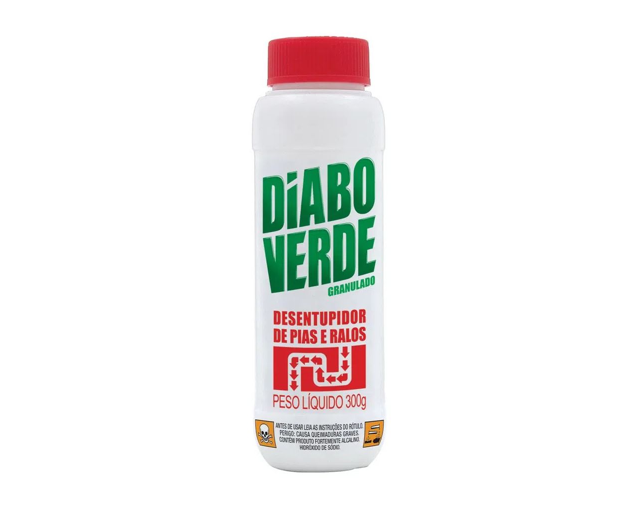DESENTUPIDOR DIABO VERDE GRANULADO 300G