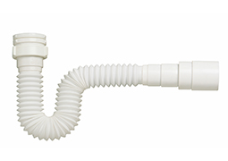 SIFÃO FLEXÍVEL MULTIUSO 66CM AJUSTÁVEL BRANCO