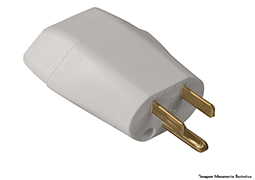 ADAPTADOR REVERSO 2P+T BRANCO