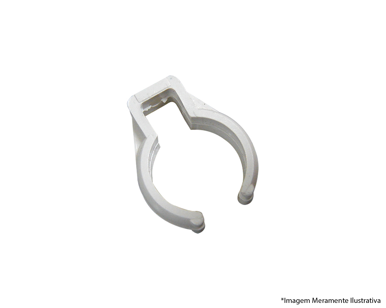 ABRAÇADEIRA PARA LÂMPADA FLUORESCENTE PLÁSTICA REDONDA 20/40W