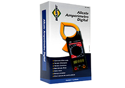 ALICATE AMPERÍMETRO DIGITAL COM ESTOJO