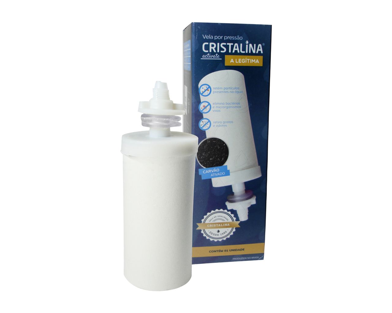 VELA PARA FILTRO PRESSÃO COM CARVÃO ATIVADO V/PCA