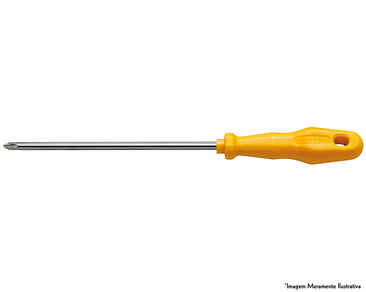 CHAVE PHILLIPS AMARELA 1/4x8