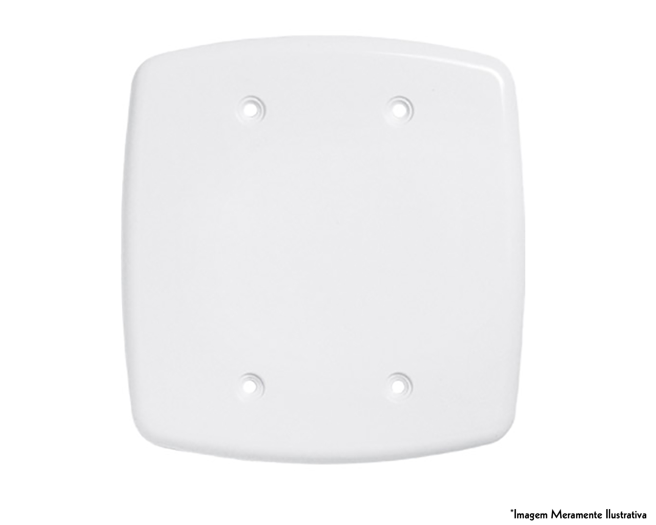 PLACA CEGA IDEALE BRANCA 4X4
