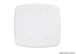 PLACA CEGA IDEALE BRANCA 4X4