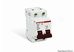 DISJUNTOR DIN BIPOLAR CURVA C 20A 3KA SÉRIE SD62