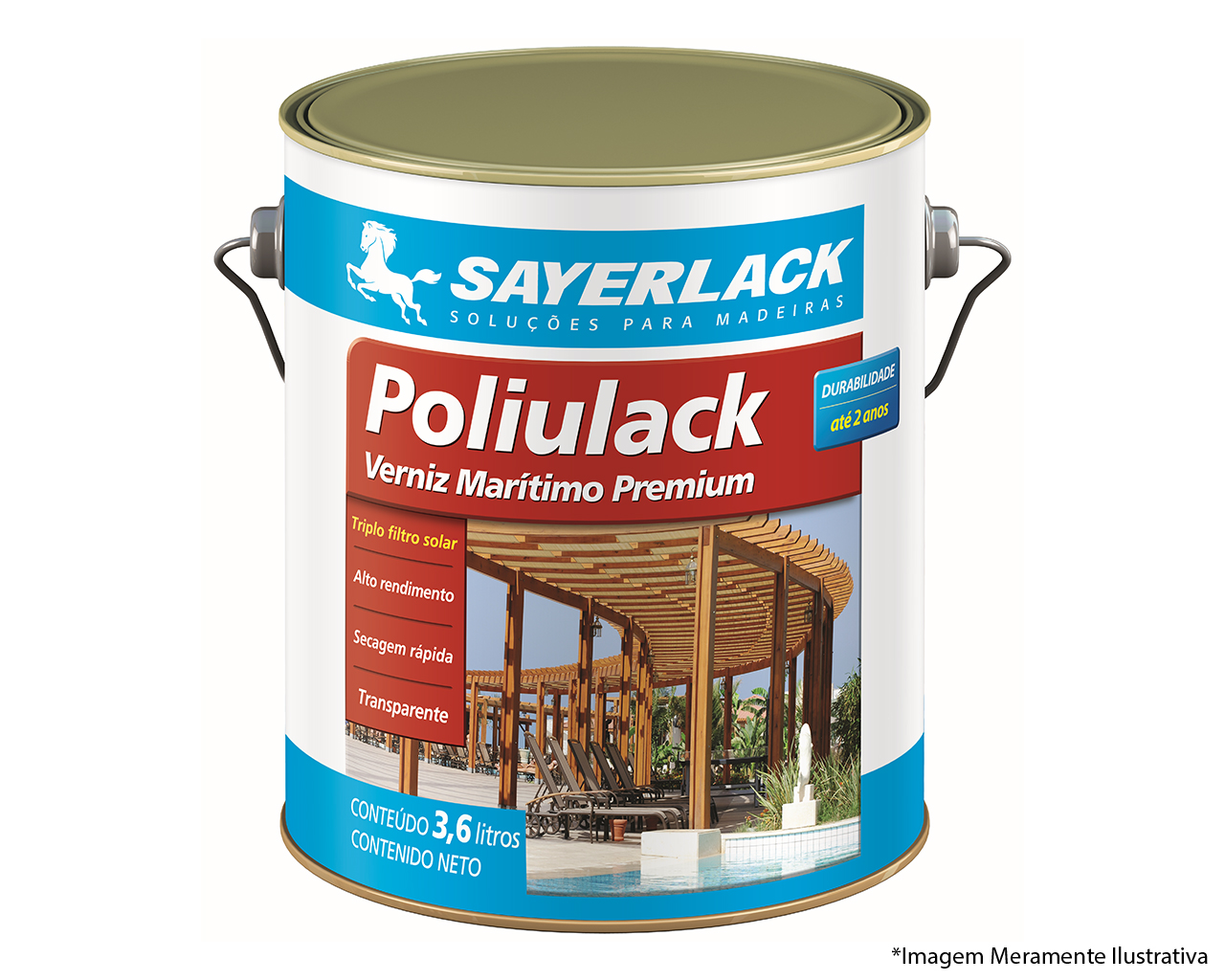 VERNIZ POLIULACK BRILHANTE MARITIMO PREMIUM GALÃO