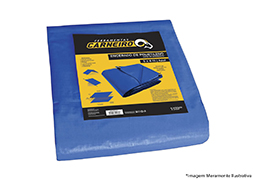 LONA AZUL 6X7M