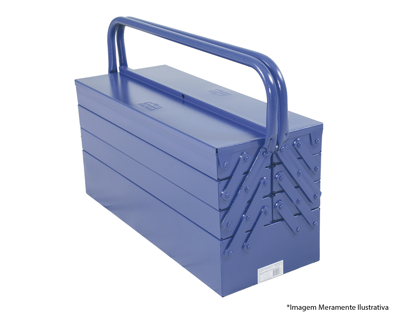 CAIXA DE FERRAMENTA EM AÇO COM 7 GAVETAS 50CM