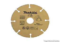 DISCO DE CORTE PARA MADEIRA 110x20MM BLISTER