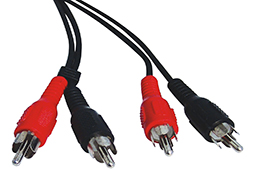CABO DE ÁUDIO E VÍDEO 2+2 RCA 1,50M NIQUELADO
