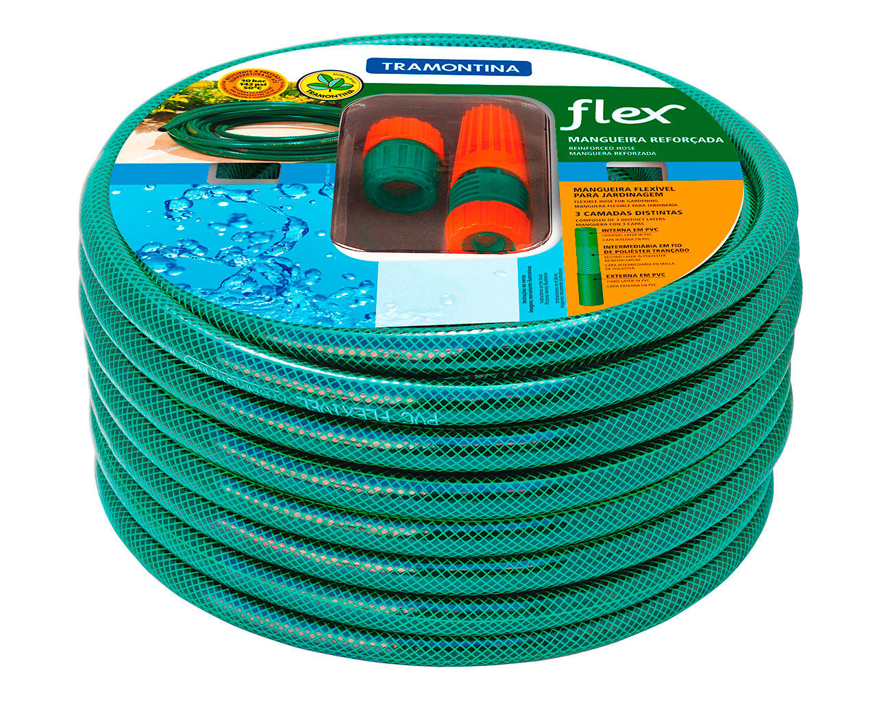 MANGUEIRA JARDIM FLEX COMPLETA 15M