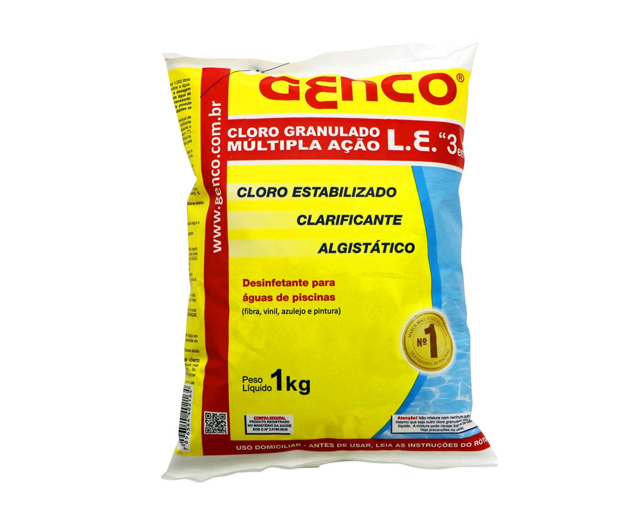 CLORO L.E. MULTIPLA AÇÃO 3x1 1KG