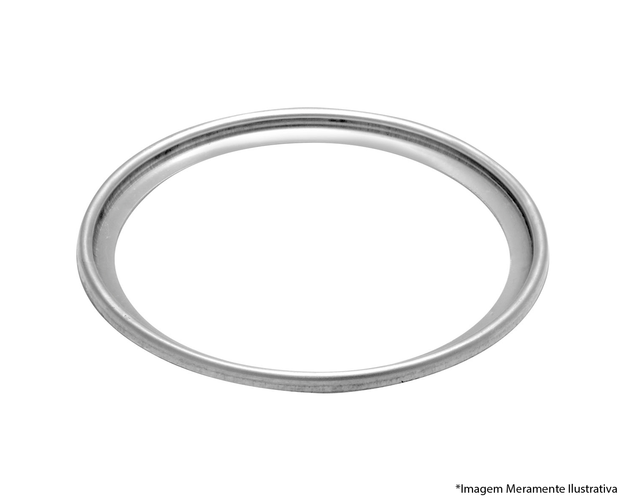 PORTA GRELHA REDONDA 15CM AÇO INOX BLISTER