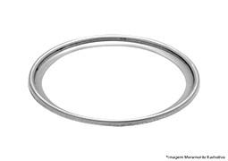 PORTA GRELHA REDONDA 15CM AÇO INOX BLISTER