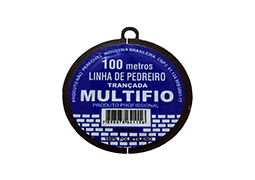 LINHA PEDREIRO MULTIFIO TRANÇADA 100M