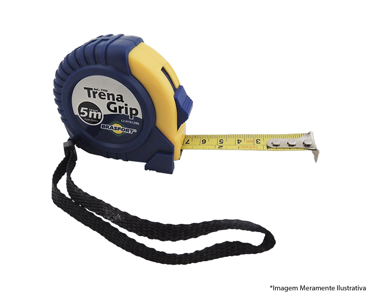 TRENA EMB 05MX19MM GRIP C/TRAVA 7760 BLISTER