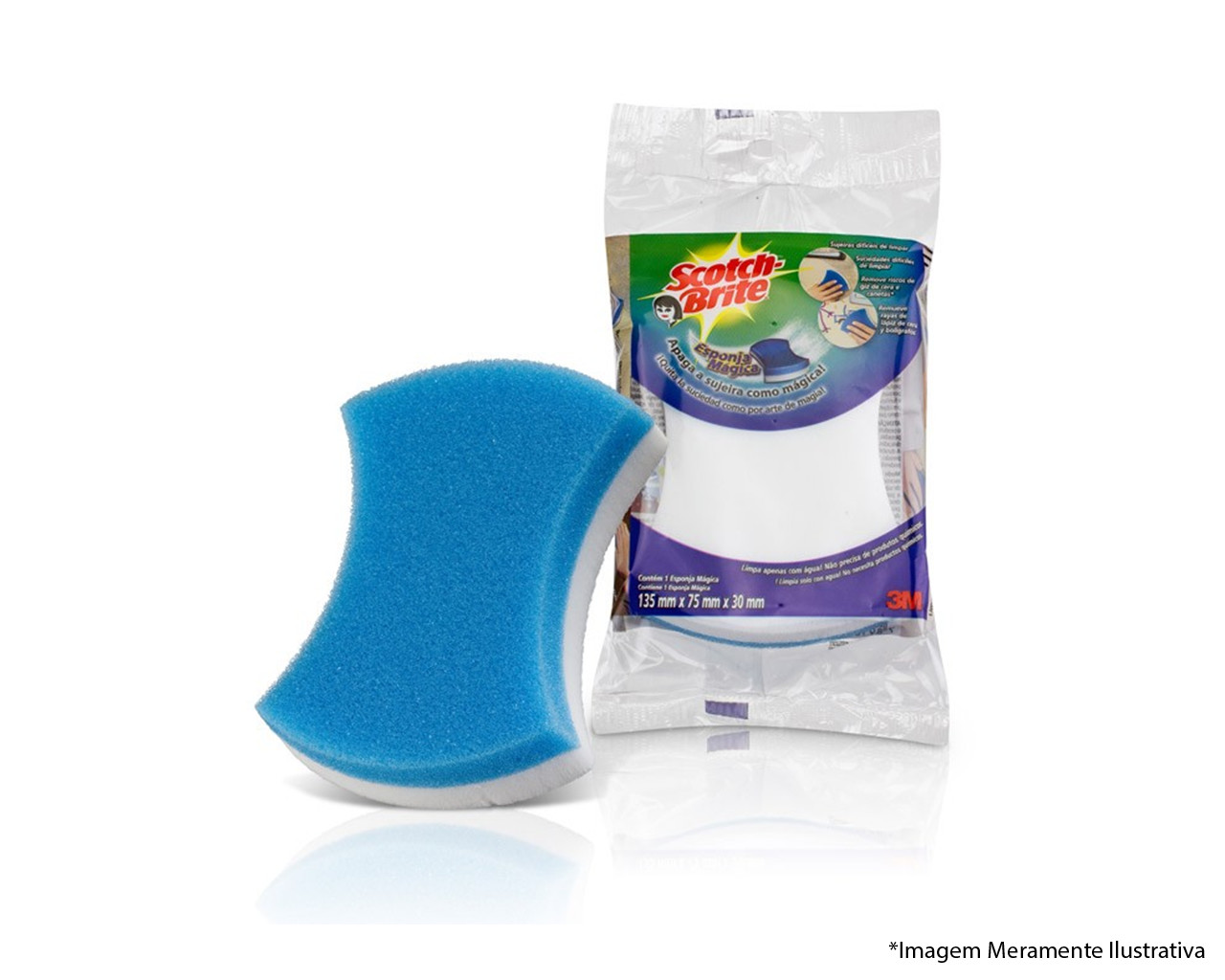 ESPONJA MÁGICA BLISTER