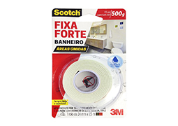 FITA DUPLA FACE FIXA FORTE BANHEIRO 24MM X 1,5M BLISTER