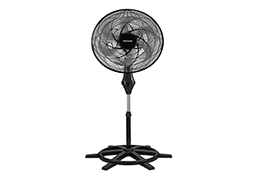 VENTILADOR COLUNA OSCILANTE PRETO TURBO 6 PÁS 50CM 135W 127V 