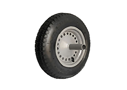 RODA MONTADA ROLAMENTO PARA CARRINHO PEDREIRO 3,25/3,50X8