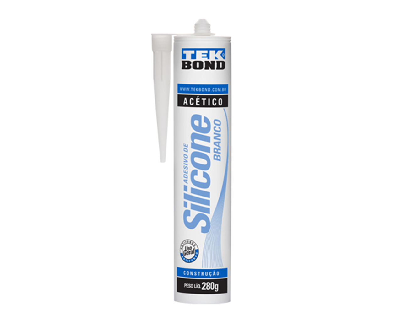 SILICONE ACÉTICO BRANCO 280G