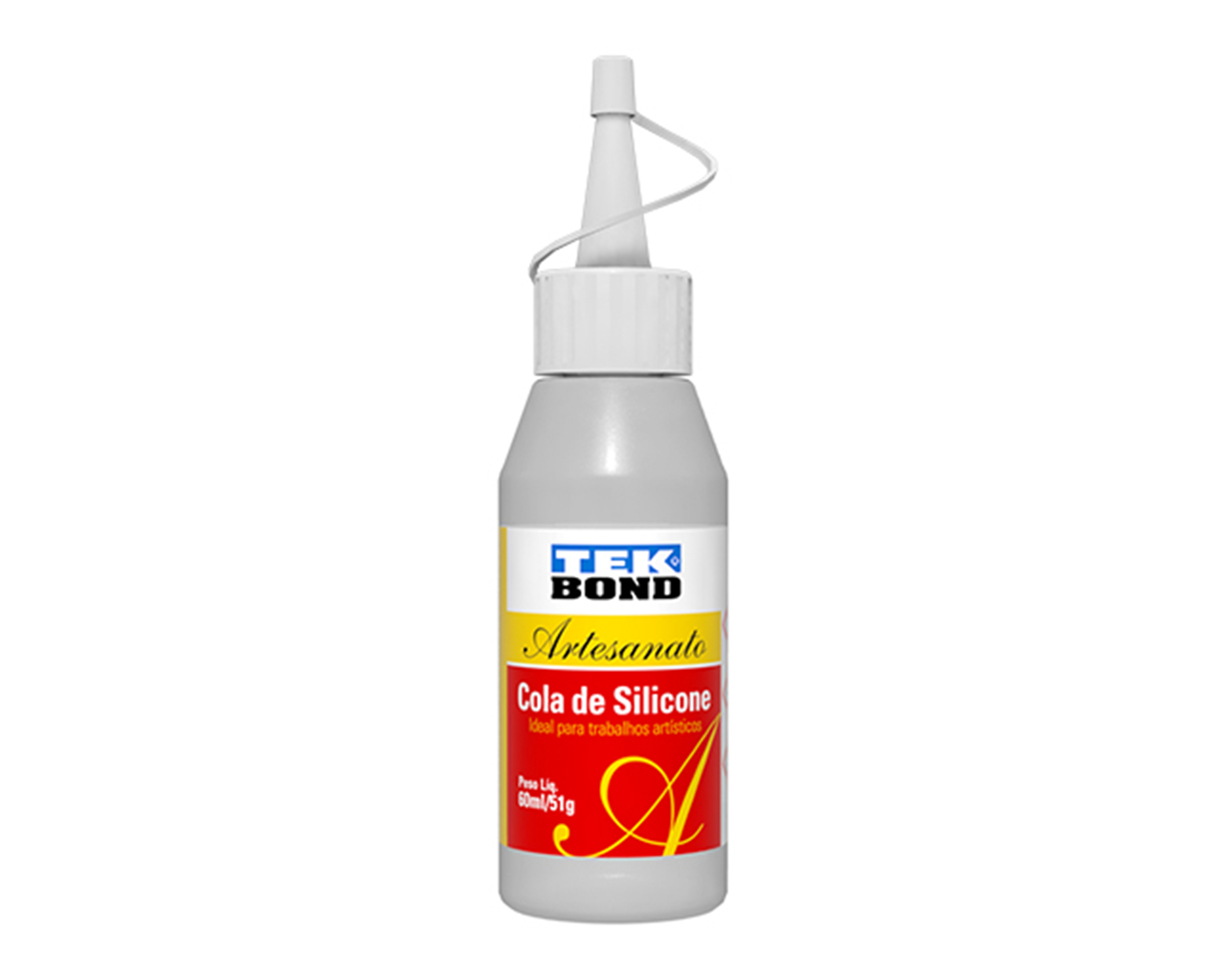COLA SILICONE PARA ARTESANATO 60ML/51G BLISTER