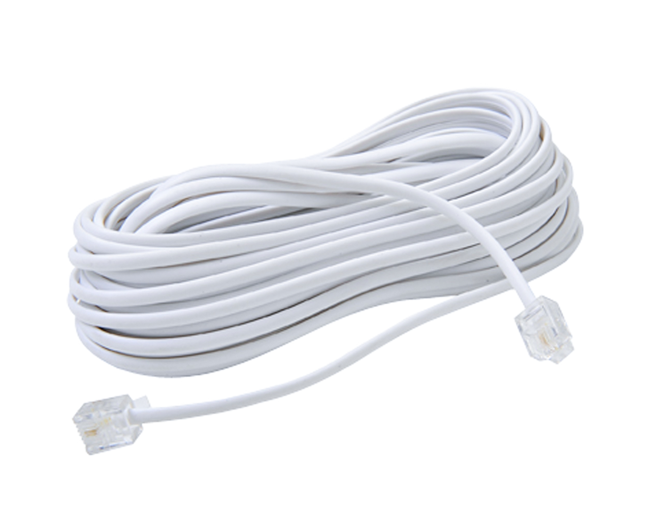 CABO TELEFONE BRANCO RJ-11 5M BLISTER