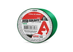 FITA ISOLANTE COLORIDA 18MMX10M VERDE