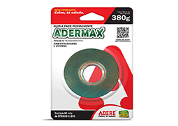 FITA DUPLA FACE ADERMAX ACRÍLICA 09MMX2M BLISTER