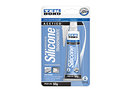 SILICONE ACÉTICO TRANSPARENTE 50G BLISTER