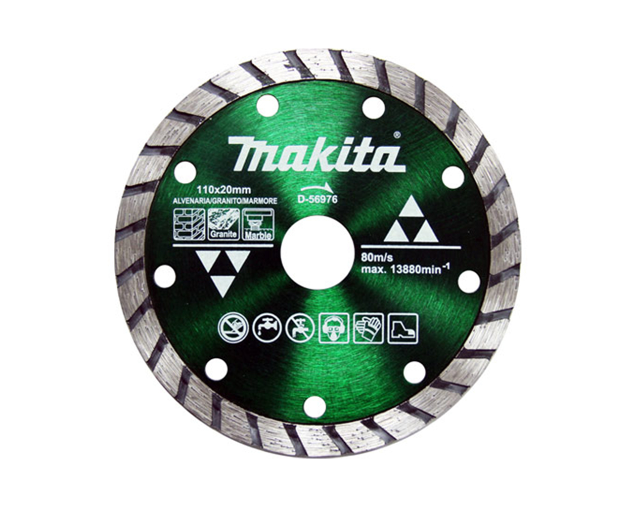 DISCO DIAMANTADO MAXTURBO 110X20MM BLISTER