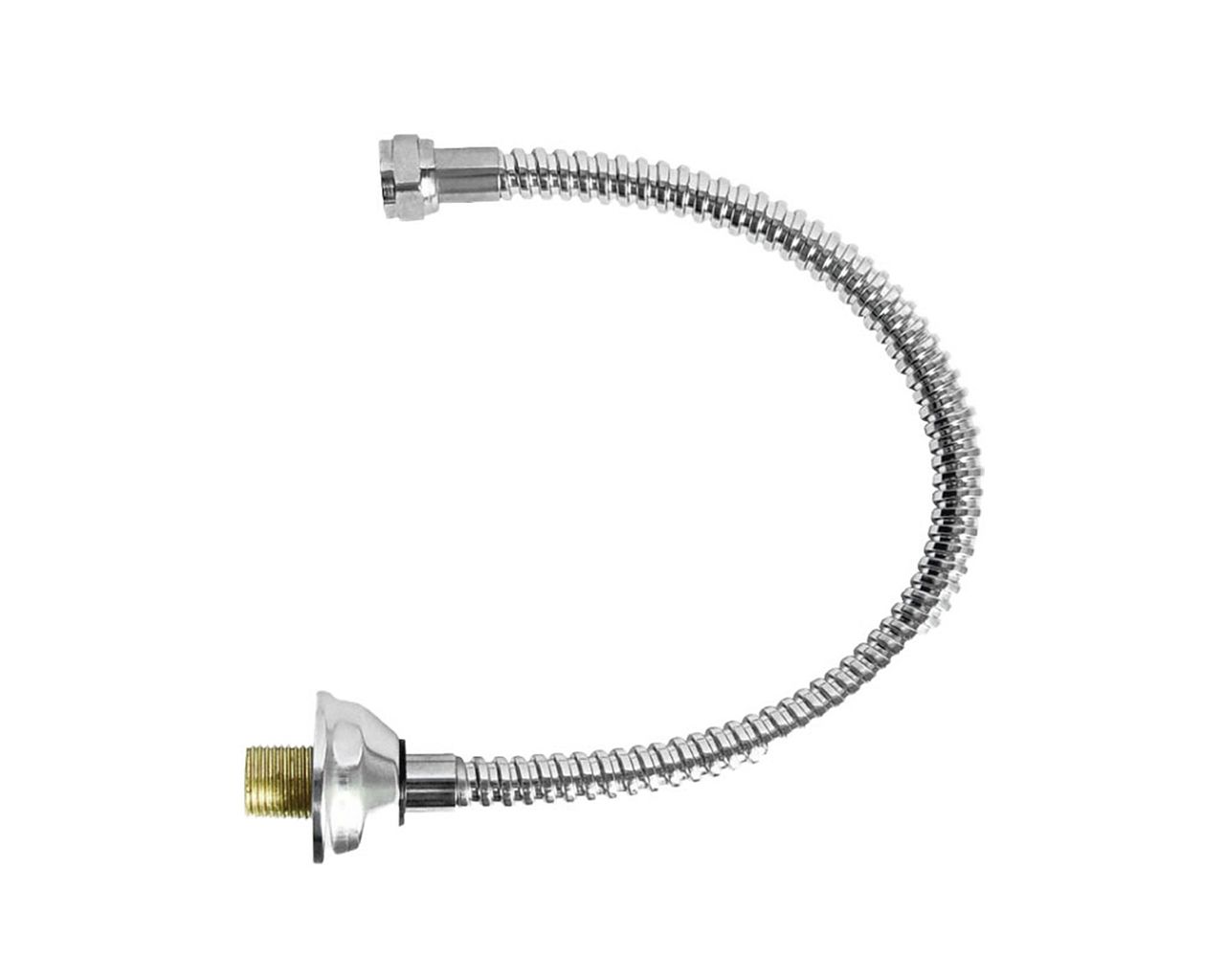ENGATE FLEXÍVEL INOX TRANÇADO 40CM BLISTER