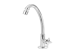 TORNEIRA COZINHA METAL BICA MÓVEL MESA C23 BLISTER