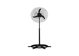 VENTILADOR EM COLUNA OSCILANTE PRETO GRADE METAL 60CM 200W BIVOLT