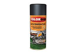 TINTA SPRAY ALTA TEMPERATURA PRETO FOSCO 600°C