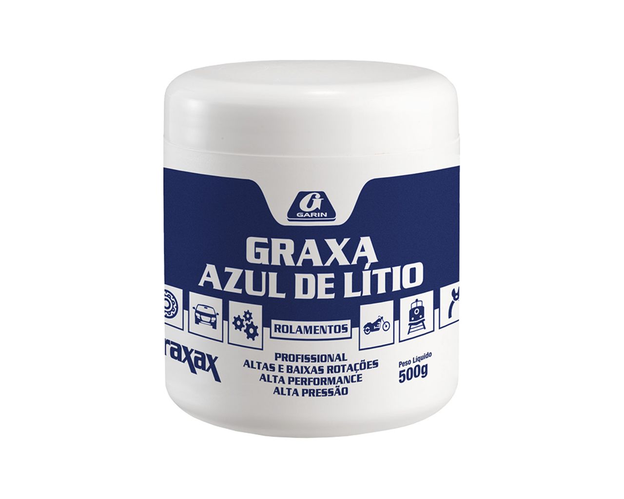 GRAXA AZUL LÍTIO POTE 500G